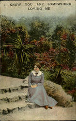 I Know You Are Somewhere Loving Me Postcard