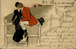 After a Ride Postcard
