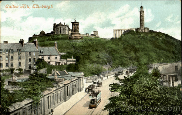 Calton Hill Edinburgh Scotland