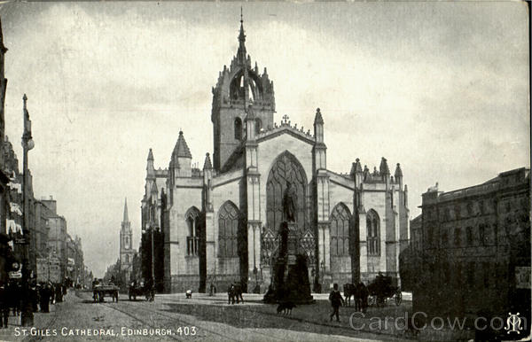 St. Giles Cathedral Edinburgh Scotland