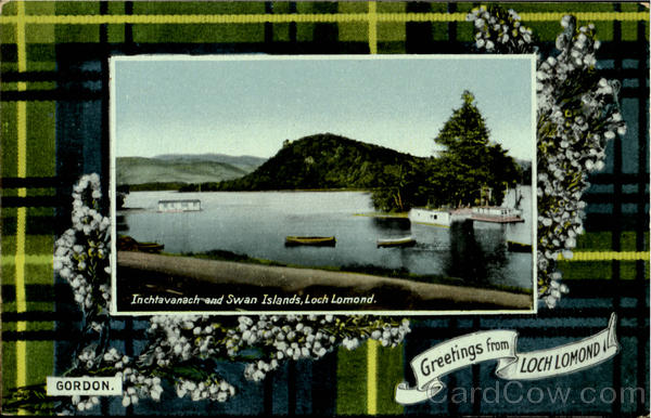 Inchtavanach And Swan Islands, Loch Lomond Scotland
