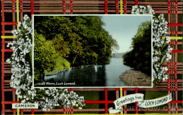 Luss Water, Loch Lomond Scotland