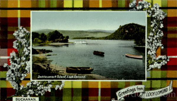 Inchtavanach Island, Loch Lomond Scotland