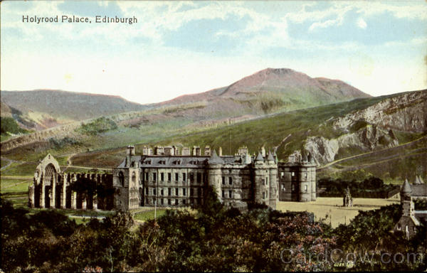 Holyrood Palace Edinburgh Scotland