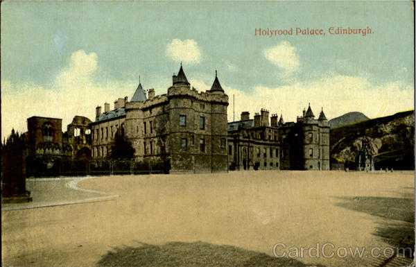 Holyrood Palace Edinburgh Scotland