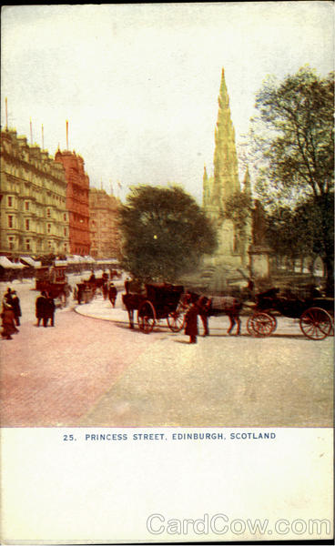Princes Street Edinburgh SCOTLAND