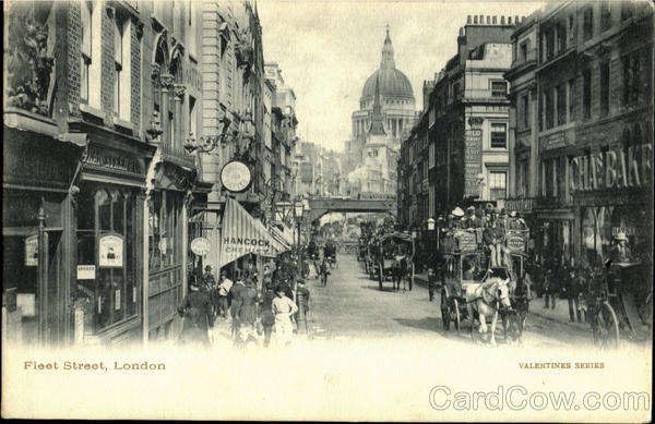 Fleet Street London England