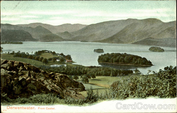 Derwentwater From Castlet England