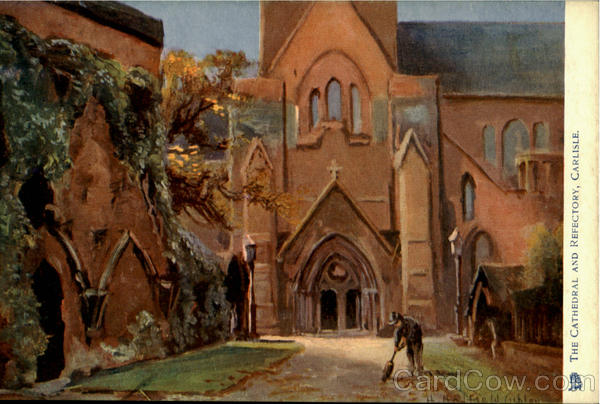 The Cathedral And Refectory Carlisle England Cumbria