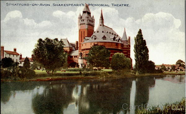 Shakespeare's Memorial Theatre Stratford-on-Avon England