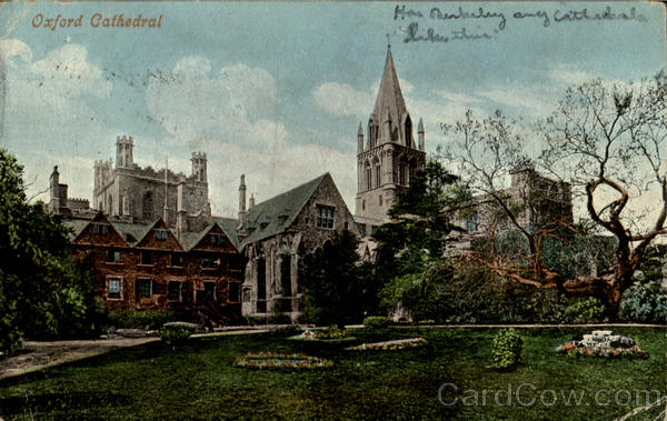 Oxford Cathedral England Oxfordshire