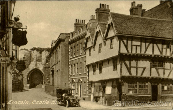 Castle Hill Lincoln England Lincolnshire