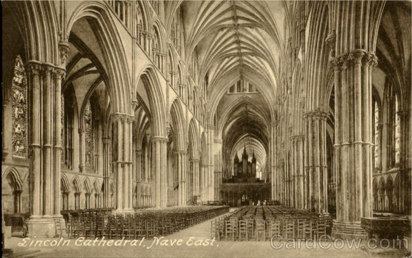 Lincoln Cathedral Nave East England