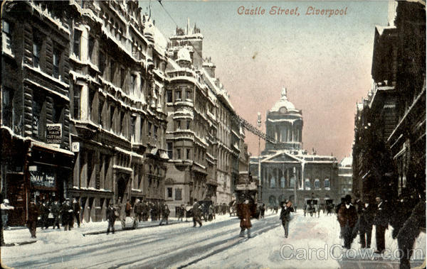 Castle Street Liverpool England Merseyside
