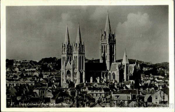 Truro Cathedral From The South West England
