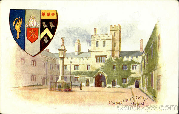 Corpus Christi College Oxford England Oxfordshire