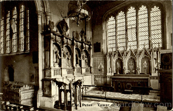 Chapel Of St. Peter Tower Of London England