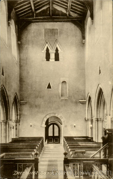 Deerhurst Saxon Church England Gloucestershire