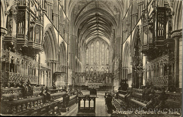Worcester Cathedral Choir East England