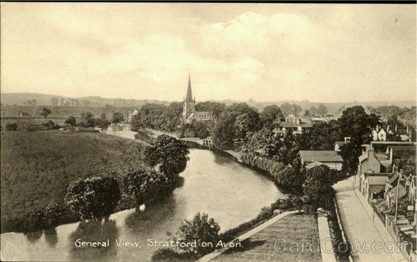 General View Stratford-On-Avon England Warwickshire