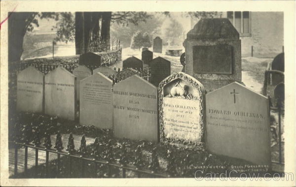 William Wordsworth Grave, Cemetary England