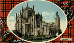 Dunfermline Abbey Scotland Postcard Postcard