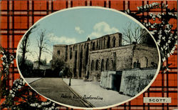 Palace Ruins Dunfermline, Scotland Postcard Postcard