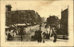 Princes Street From The Rutland Hotel Postcard