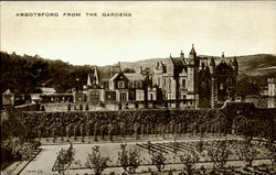 Abbotsford From The Gardens Postcard