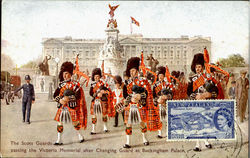 The Scots Guards Scotland Postcard Postcard