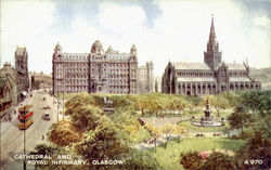 Cathedral And Royal Infirmary Postcard