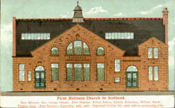 First Holiness Church In Scotland Postcard