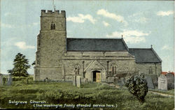 Sulgrave Church Postcard