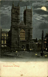 Westminster Abbey England Postcard Postcard