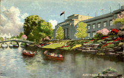 Australia Pavilion England Postcard Postcard