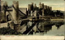 Conway Castle England Postcard Postcard