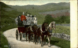 Rob Roy Highland Coach Postcard