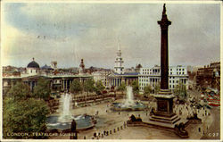 Trafalgar Square Postcard