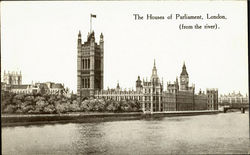 The Houses Of Parliament London, England Postcard Postcard