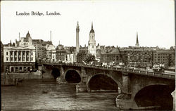 London Bridge Postcard