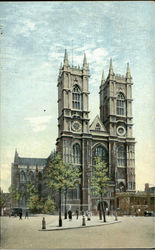 Westminster Abbey Postcard