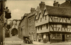 Castle Hill Lincoln, England Lincolnshire Postcard Postcard