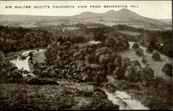 Sir Walter Scott's Favourite View From Bemersyde Hill Postcard