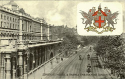 Somerset House & Thames Embankment Postcard
