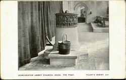 Dorchester Abbey Church Postcard