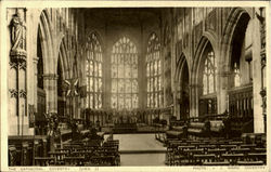The Cathedral Coventry, England Warwickshire Postcard Postcard