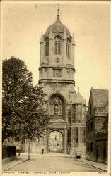 Oxford Christ Church Tom Tower Postcard