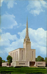 London Temple Postcard