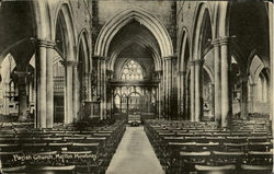 Parish Church Melton Mowbray England Postcard Postcard