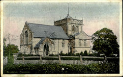 Slindon Church England Postcard Postcard